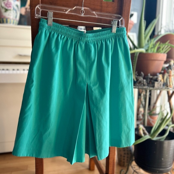90s TanJay Teal High Rise Shorts Relaxed Fit 10P - Picture 9 of 15